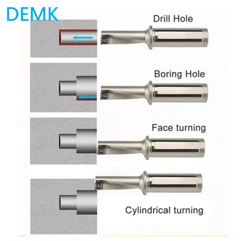 TCAP series 08R 10R 12R 14R 16R 20R 2.25D 3.25D Drilling turning boring and other integrated multi-function drill Multi-purpose