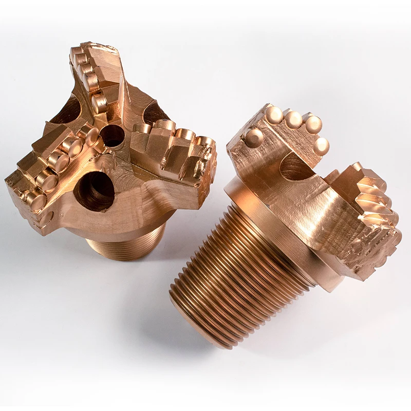 Durable Drag Bit for Effective Water Well Drilling in Soft and Medium Hard Rocks