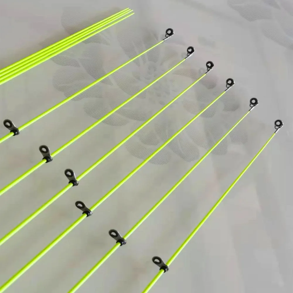 حار مع حلقة علوية الصيد رود تلميح الشتاء قابل للسحب ألياف الكربون 50 سنتيمتر الغزل الألياف الزجاجية قصبة صيد خشبية الجليد الصيد