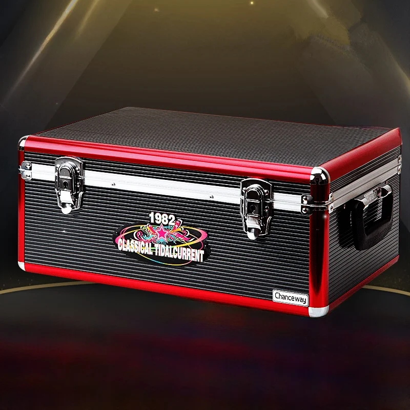 large-capaci-dvd-storage-box-vinyl-record-disc-holder-home-use-bla-plastic-case-ps4-disc-storage-box-aluminum-alloy