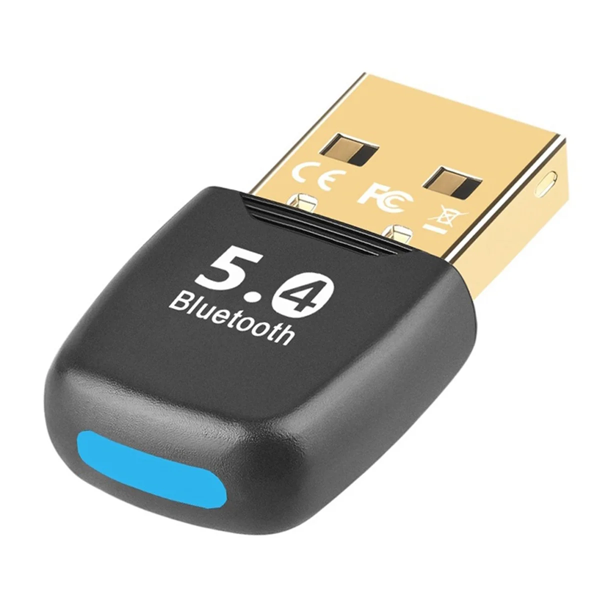 Адаптер Bluetooth 5.4, USB-адаптер Bluetooth для ПК, беспроводная мышь, клавиатура, музыкальный аудиоприемник, USB-передатчик