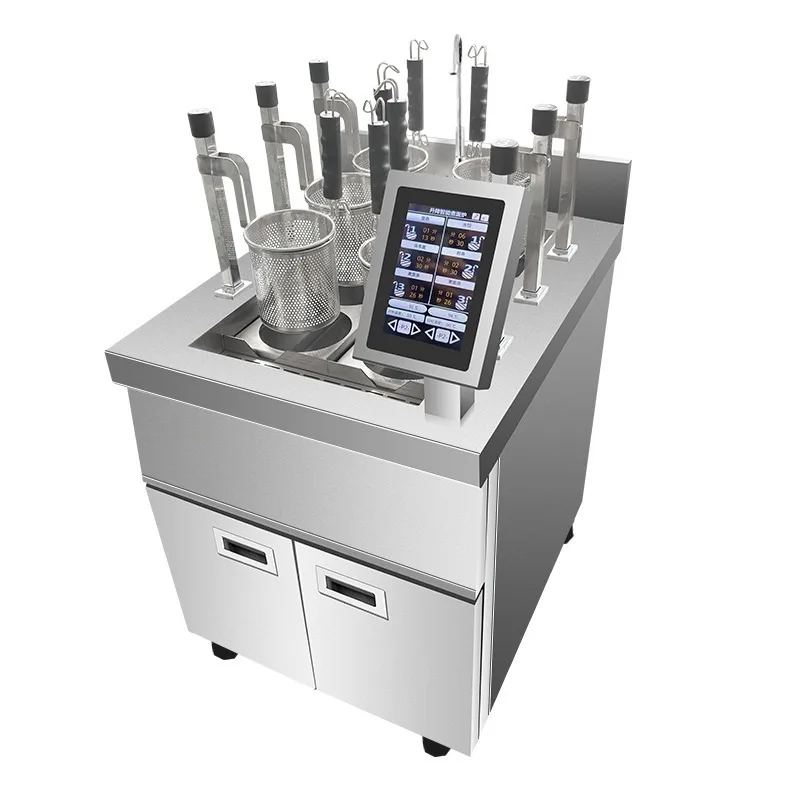 

2026Commercial Electric Automatic Lift Ramen Noodle Pasta Boiler Cooking Boiling Cooker hine Restaurant Hotel Kitchen Equipme