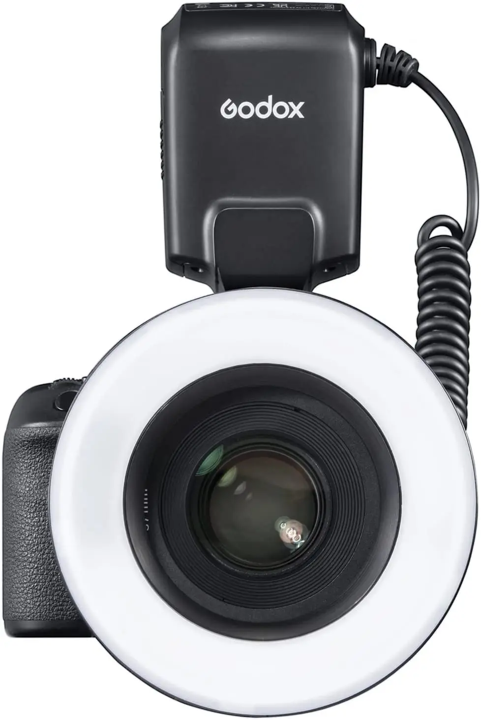 Godox ML-150II ML150II Macro LED Ring Flash Speedlite GN12 5800Kยฑ200K for Sony Canon Nikon Fuji Olympus Panasonic DSLR Cameras