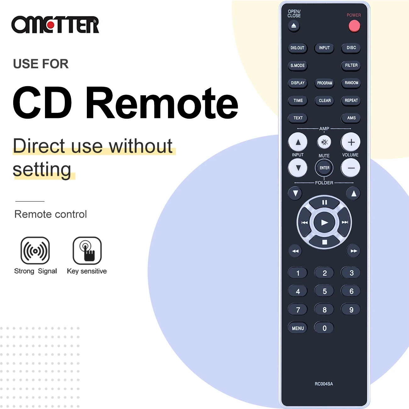 RC004SA For Marantz CD Amplifier Remote Control SR4003 CD5005 CD6006 CD6005 SR5004 SR1041 SR6004 SR5005 SR5003