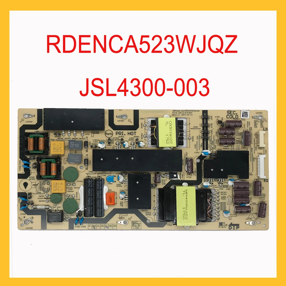 

RDENCA523WJQZ JSL4300-003 Power Supply Board for TV LCD-60SU770A LCD-60SU678A LCD-70SU678A LCD-70MY6150A ...etc. TV Plate