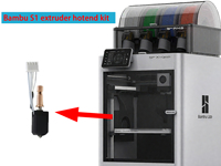 3D Printer Hotend Compatible with Creality Ender-3 S1 High Precision Extruder Head, High-Temperature Resistant Accessory