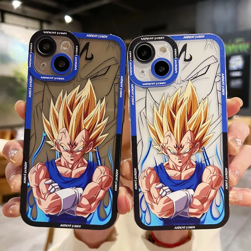 Anime Dragon Ball Goku Image Iphone 16 Pro Max Case Apple Mobile Phone Pro Case Iphone 11 12 13 14 Tpu Phone Protecting Cover