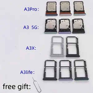 Bilashmart OPPO A3 5G A3Pro A3X A3life PKA110 PKD110 PJY110 SIM Card Tray SD Card Holder Slot adapter chip slot drawer chip card Holder
