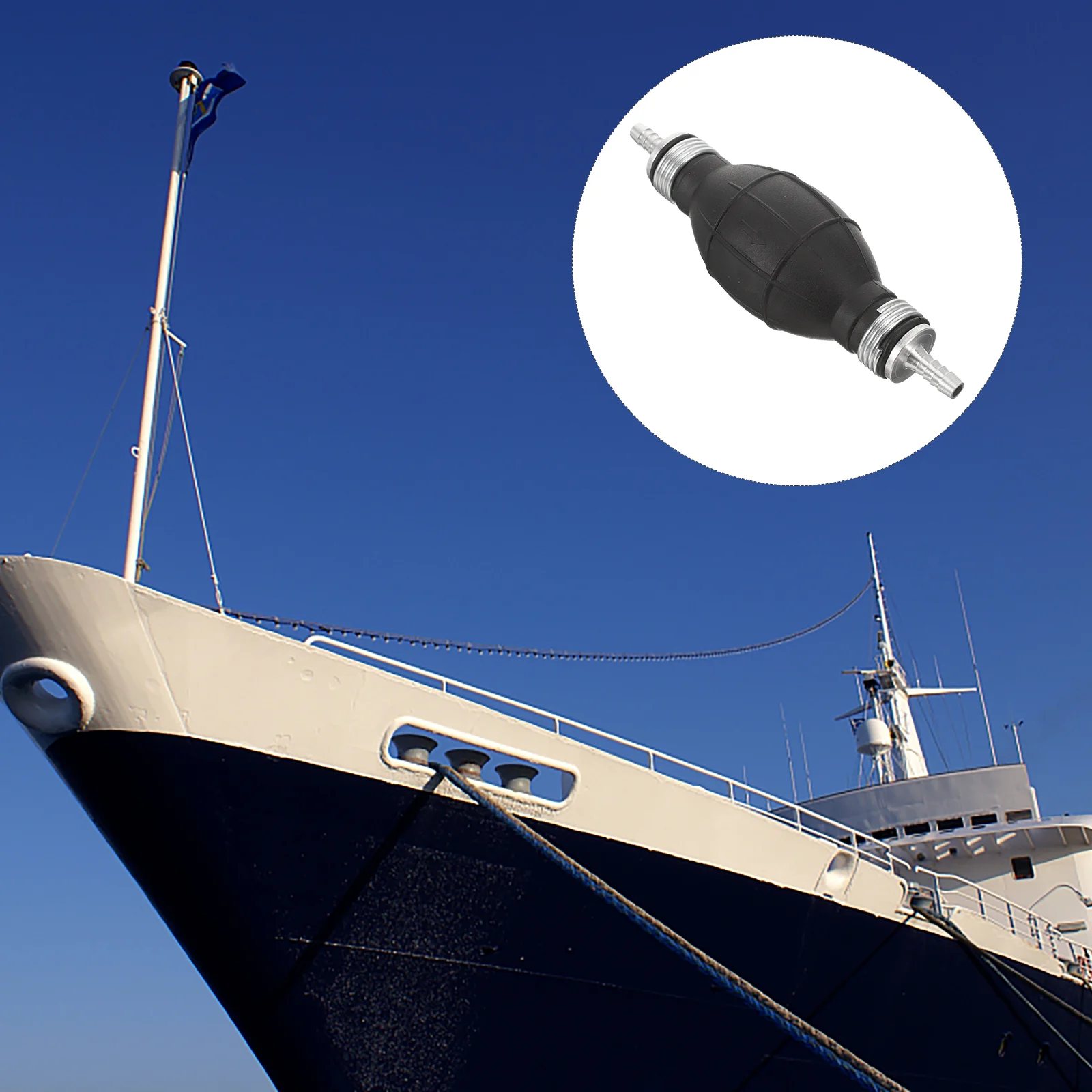 Fuel Pump Pear Supply Systems Priming Hand Transfer for Marine Boat Car Manual Bombinha