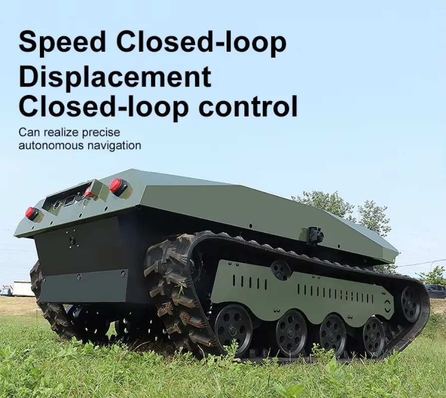 Off road 700kg payload tracked robot unmanned vehicle chassis platform ugv platform