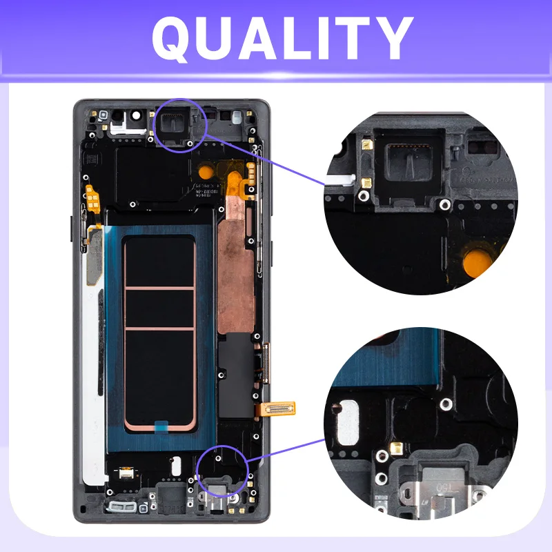 OLED For Samsung Galaxy Note 9 Display Touch Screen Digitizer Assembly Replacement Parts For Samsung Note 9 SM-N960 LCD Display