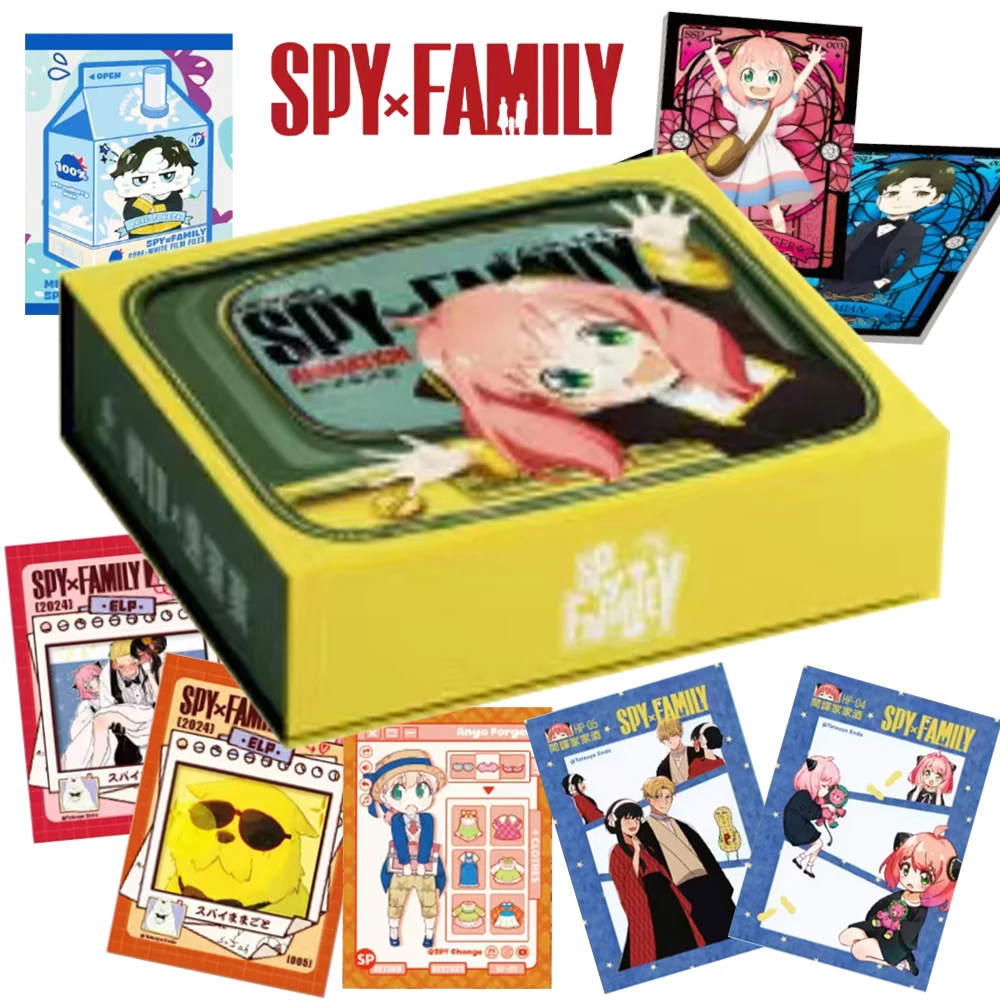 

Original SPY×FAMILY Card For Children Yor Forger Twilight Family Easy Classic Anime Limited Game Collection Card Christmas Gifts