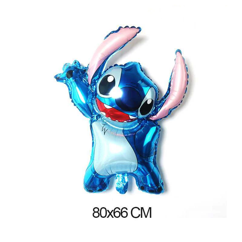 ديزني غرزة الملاك بالونات حفلة عيد ميلاد أنيمي الكرتون الألومنيوم فيلم بالون لطيف الأطفال حفلة عيد ميلاد زينة الإمدادات #4