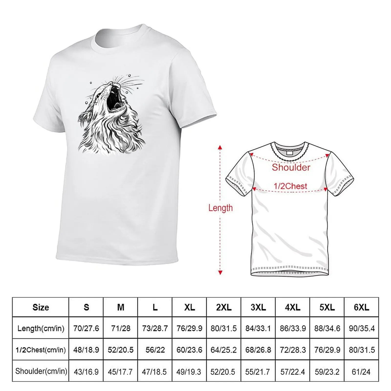Colors/Black Screaming Thurston Meme Cat T-Shirt t shirt for man man graphic t shirt