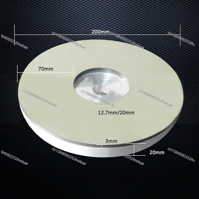 

200MM Resin Diamond Wheel Grinding For Hairdressing Scissor/Electric Clipper/Gem/Jade/Steel Knife Polishing Disc