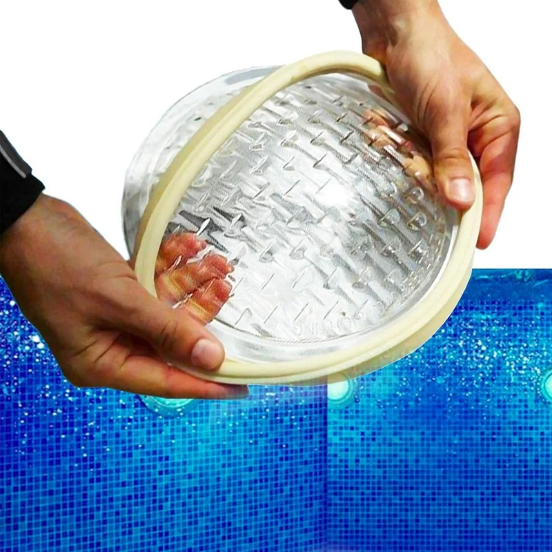 Junta de lente de luz de piscina de 2 piezas de 8-3/8 pulgadas para Pentair 79101600 Z 79104800 -Para luces de inteligencia y SAM Amerlite de Intellibrite-AT64