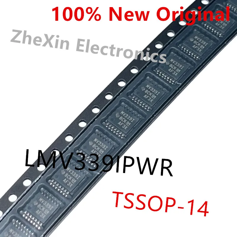 

10PCS/Lot LMV339IPWR MV399I 、LMV339MTX 、LMV614MTX TSSOP-14 New original voltage analog comparator chip LMV339MT 、LMV614MT