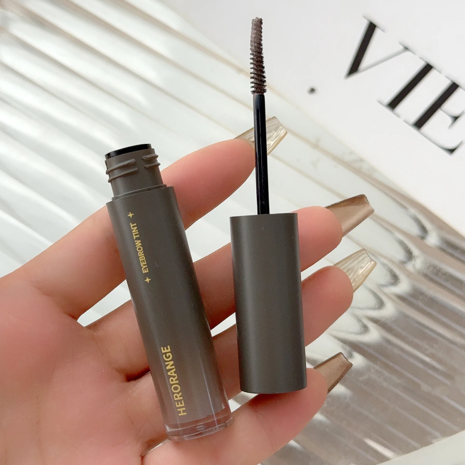 5 kleuren Wenkbrauw Kleurstof Crème Waterdicht Blijvende Natuurlijke Wenkbrauw Gel Verf Matte Brow Tattoo Tint Mascara Make-Up Enhancer Cosmetica