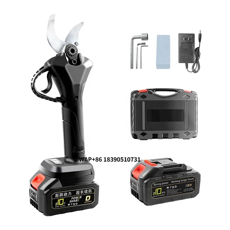 AT-SHEAR9210 Cordless Electric Pruning Shears 24 Volt for Garden and Home