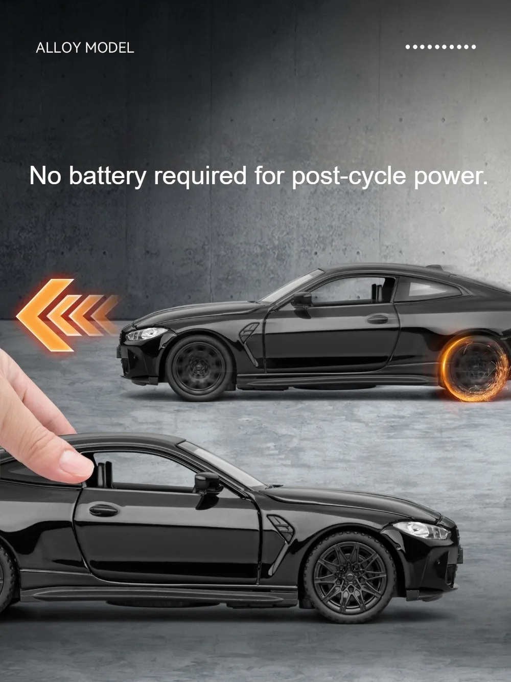 1:32 M4 320I Simulation Auto Modell Spielzeug Metall Diecast Türen Geöffnet Sound Licht Zurückziehen Gummi Reifen Ornament Fahrzeuge für Kinder – Detail 21
