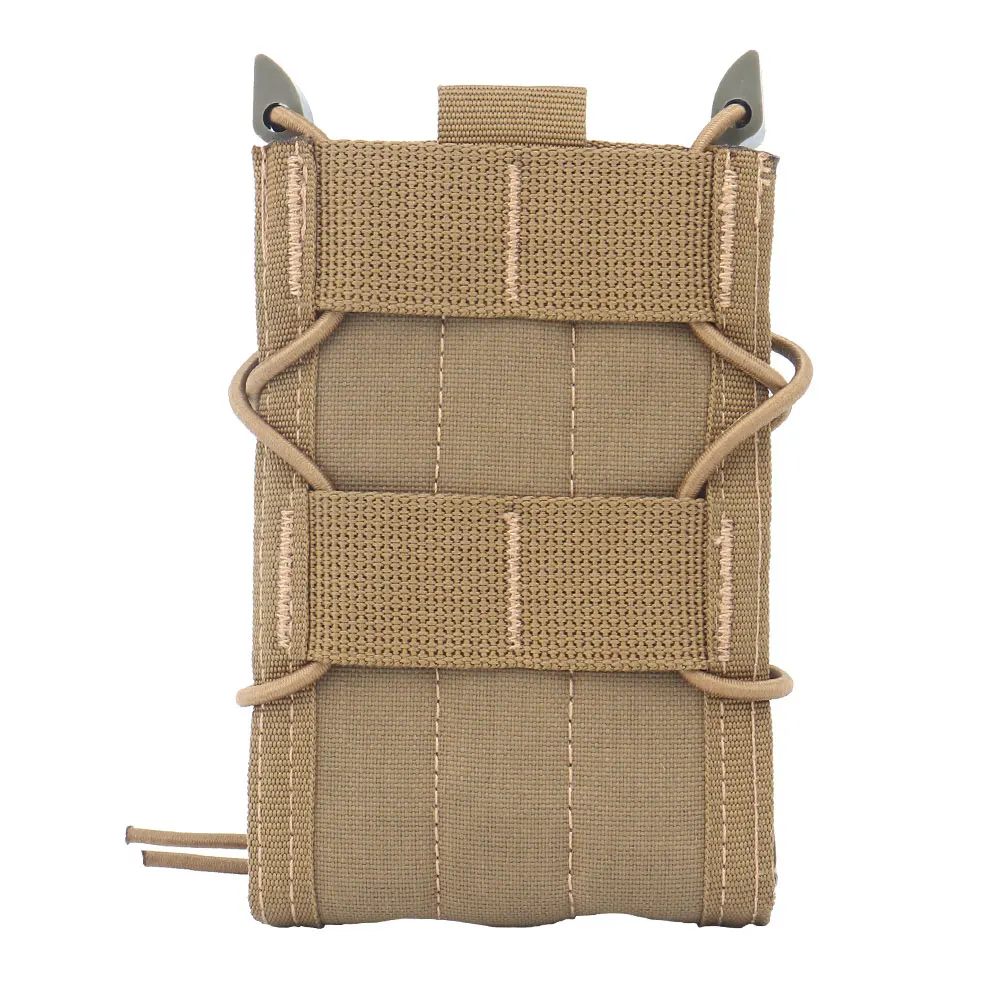 Elastic Drawstring Magazine Dump，For Outdoor Hunting Airsoft Belt Vest Accessories，Store 5.56 Magazines /Scorpion Fast Mag Bag