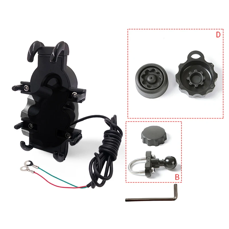 1Pc Anti Theft Pin-Lock Security Knob Key for RAM Mount 1" Arm Socket Phone Holder