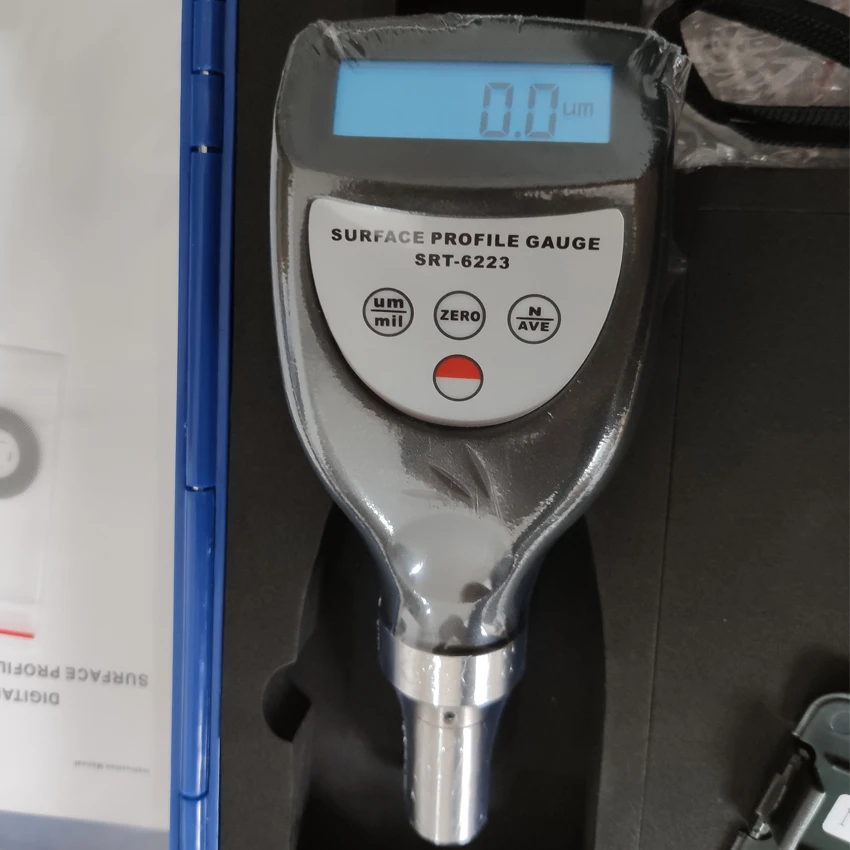 Probador de rugosidad de superficie, medidor de perfil de superficie Digital portátil de SRT-6223, perfilómetro SRT6223, medidas de rango de 0 a 800 um