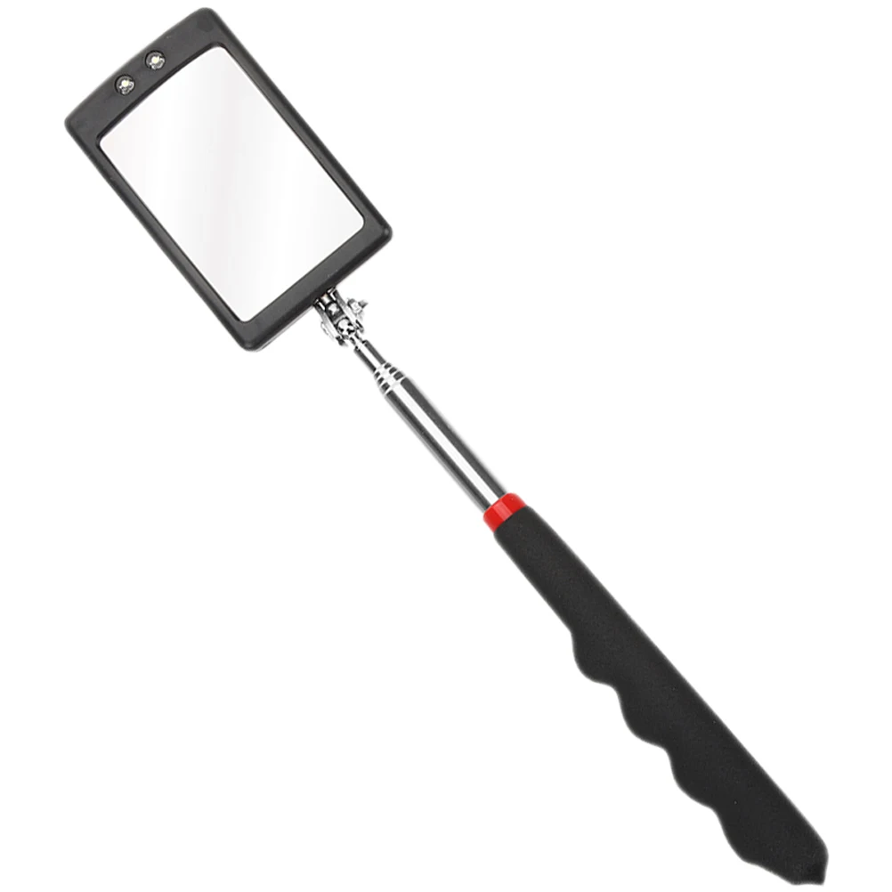

Telescoping Auto Inspection Mirror Lightweight Retractable LED Light Car Repair Boating Camping Fishing Adjustable Mirror