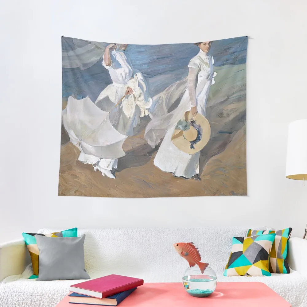 

joaquín sorolla art, joaquín sorolla artwork, joaquin sorolla art style Tapestry Aesthetic Room Decor Korean Tapestry