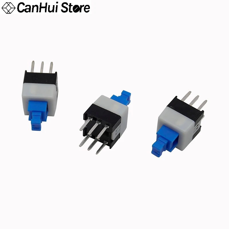 10pcs 5.8*5.8mm 7*7mm 8*8mm 8.5*8.5mm Micro Tact Button Switch 5.8*5.8 / 7*7 /8*8 /8.5*8.5 6Pin Self Locking/Reset Power Switchs