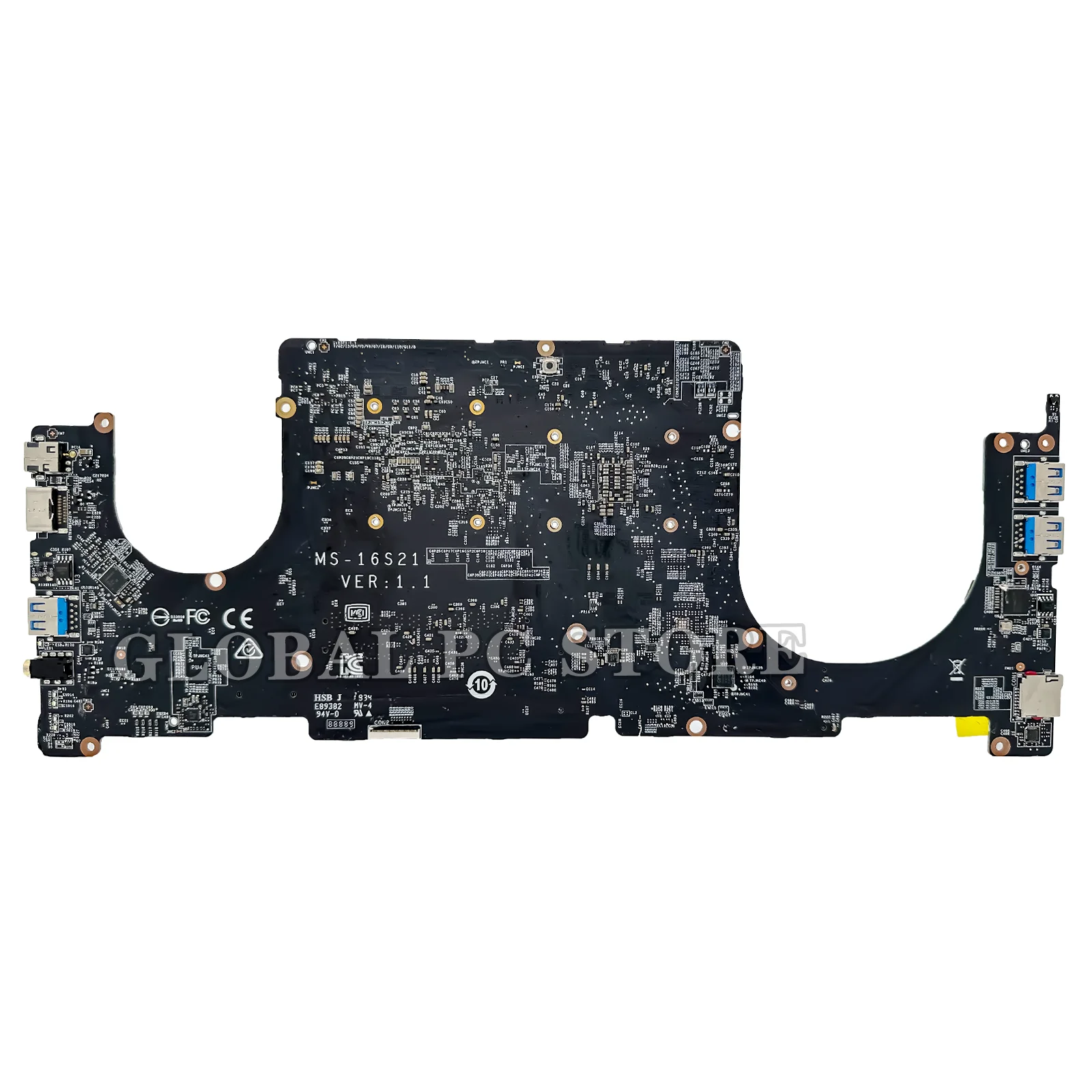 KEFU MS-16S2 Mainboard For MSI MS-16S21 PS63 Laptop Motherboard i5 i7 8th Gen GTX1050Ti GTX1650 V4G