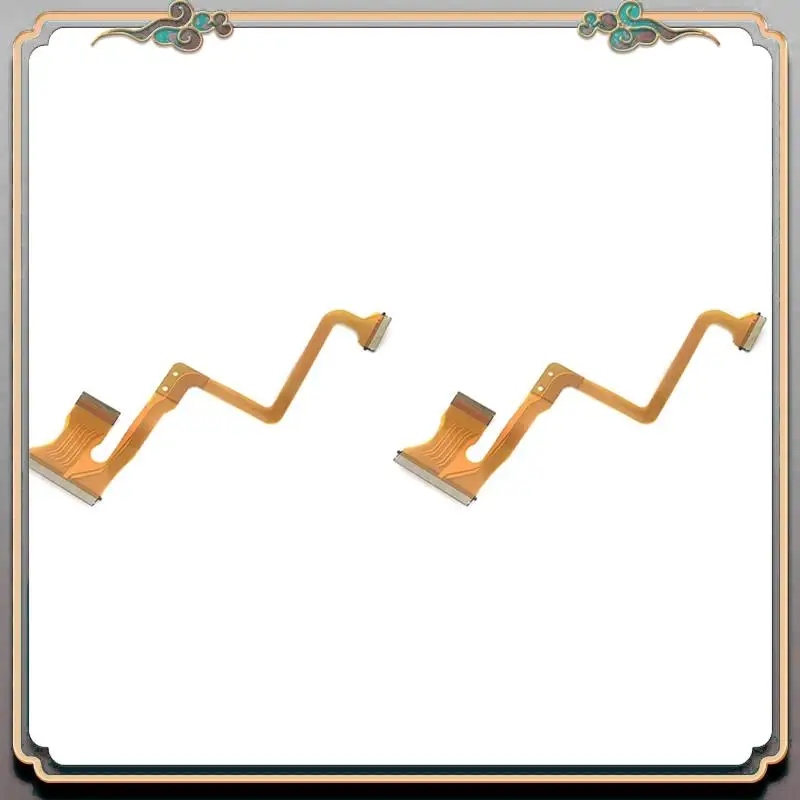 Прочный 2 шт. новый гибкий ЖК-кабель для JVC GZ-MS120 GZ-HM200 GZ-MS125 GZ-MS130 MS95 запасная часть Прочный 2 шт. новый гибкий ЖК-кабель для JVC GZ-MS120 GZ-HM200 GZ-MS125 GZ-MS130 MS95 запасная часть