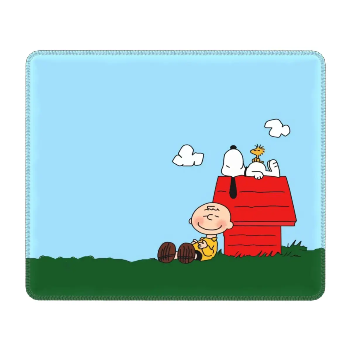 Custom S-Snoopys Mouse Pad Anti-Slip Rubber Base Gamer Mousepad Accessories Charlie Brown Anime Office Computer PC Mat