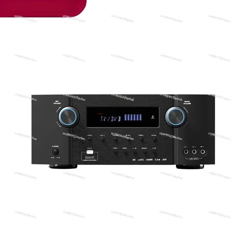 

Audio-Visual 7.1 Amplifier High-Power Bluetooth DTS Atmos 8K HD AV Home Theater