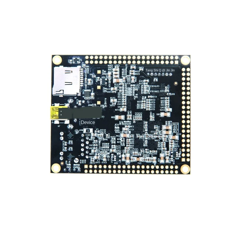Alinx XILINX FPGA Core Board Placa de Desenvolvimento Ouro Preto ZYNQ 7010 7020 7000