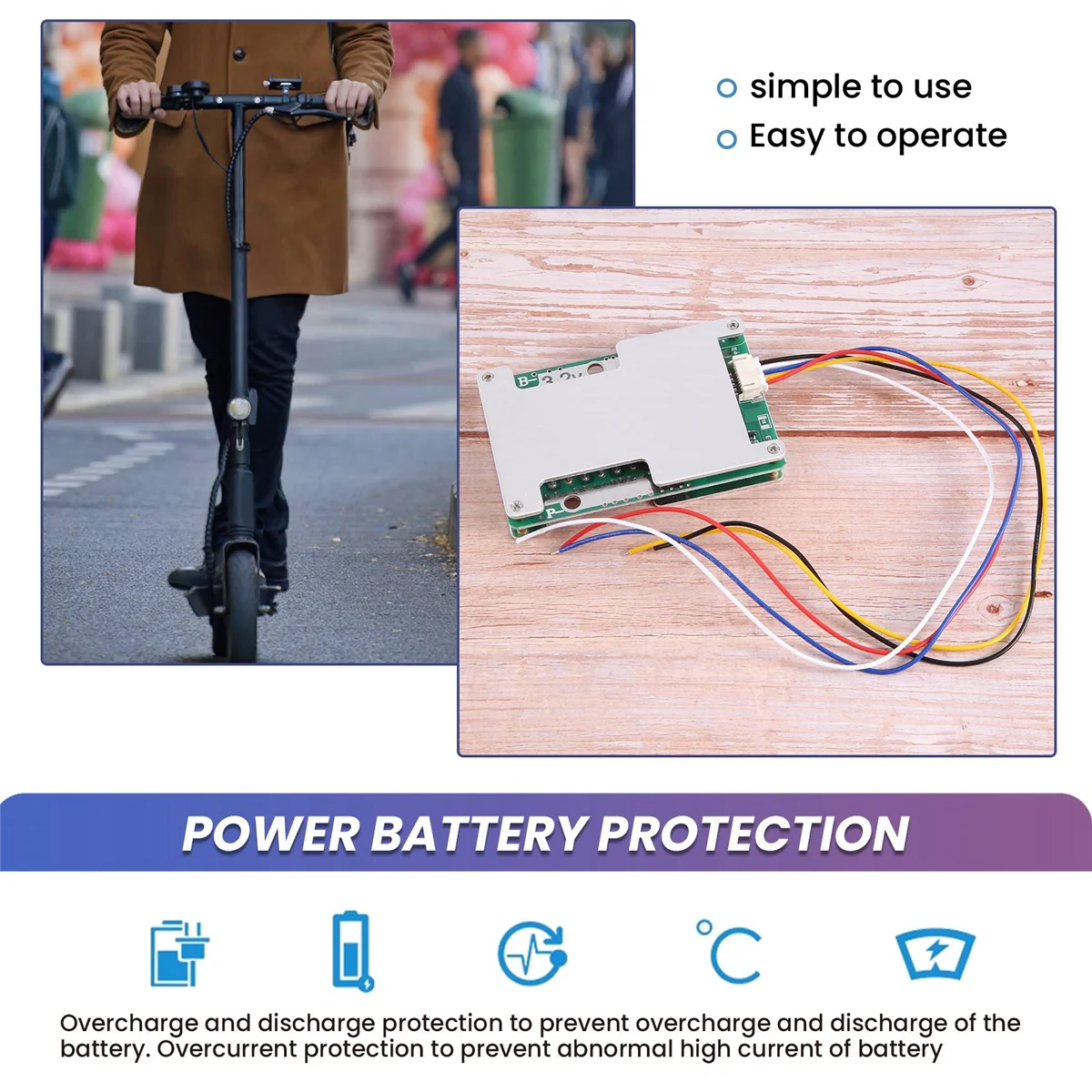 BMS Li-Iron Battery Charger Protection Board, Power Battery Balance, Melhorar PCB Protection Board, 4S, 12V, 120A