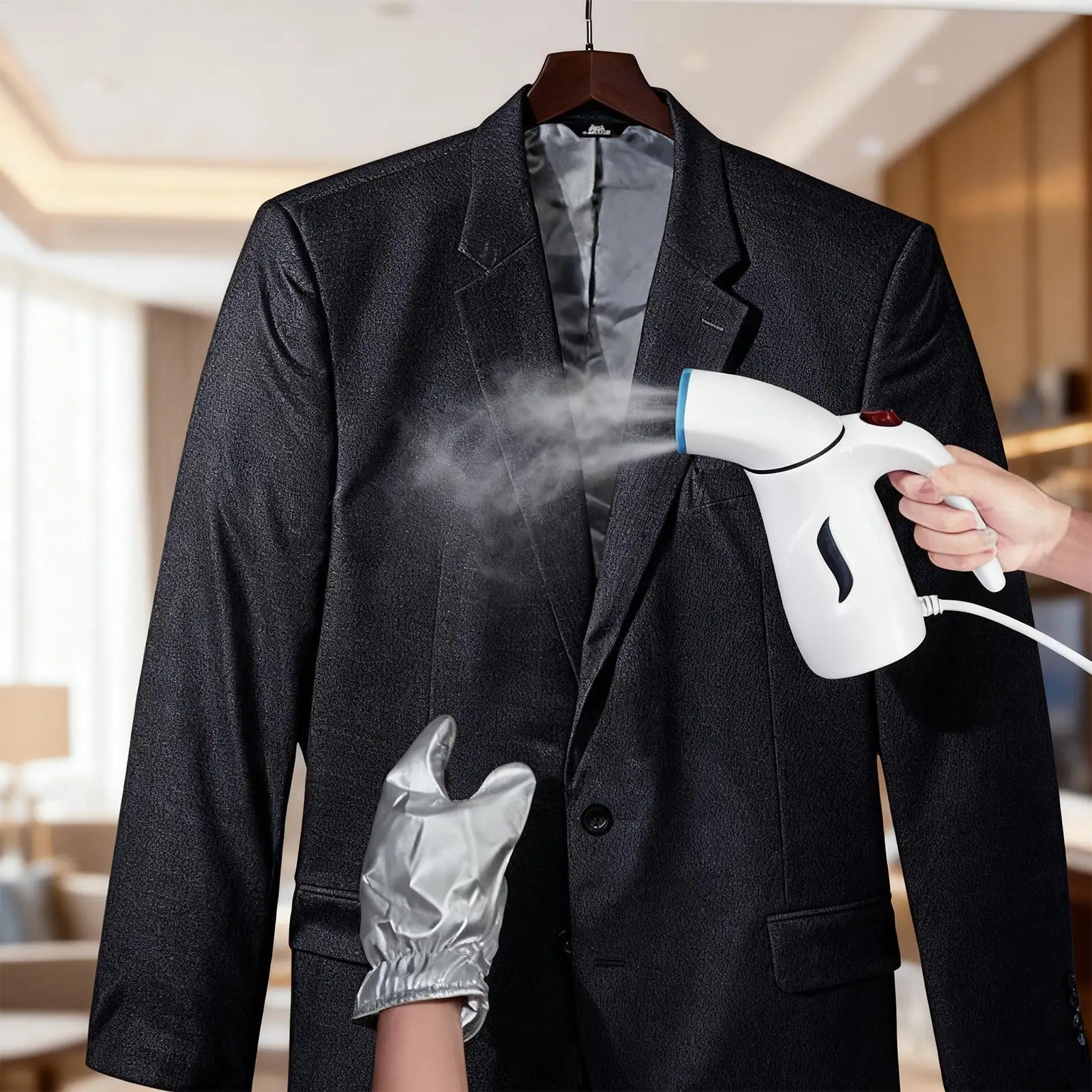 Ironing Gloves Heatproof Steaming Clothing Mitt Garment Steamer Glove For Men Women Boys Girls Teens Grandma Grandpa Wife