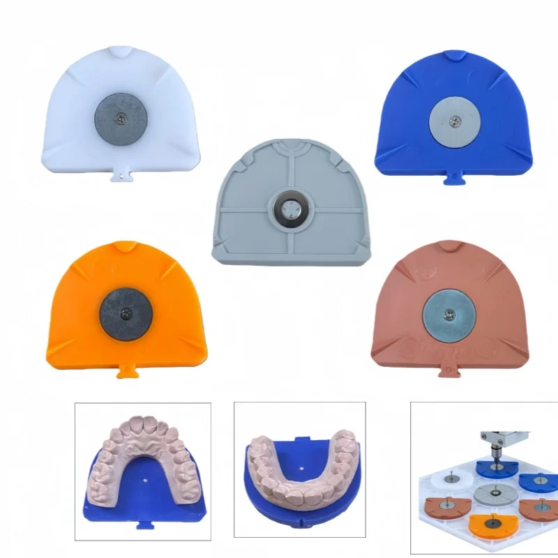 

3 шт. Стоматологические магнитные гипсовые основы для разделения, пластиковые пластины-основы для гипсокартона, основы для гвоздезабивателей, стоматологические инструменты