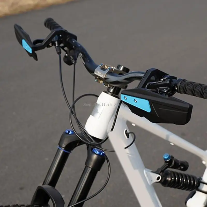 Mountain Bike Bar Side Hand Guards Pair with Left Right Sides Cycling Hand Guards for Trail Terrain Use and Uneven Ground