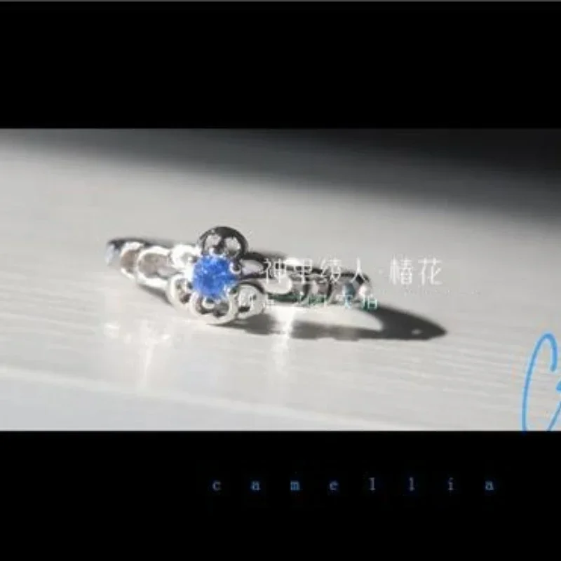 Genshin Impact Nahida Kamisato Ayaka Aether Lumine Klee Rings with The Same Style As The Peripheral Characters of Popular Games