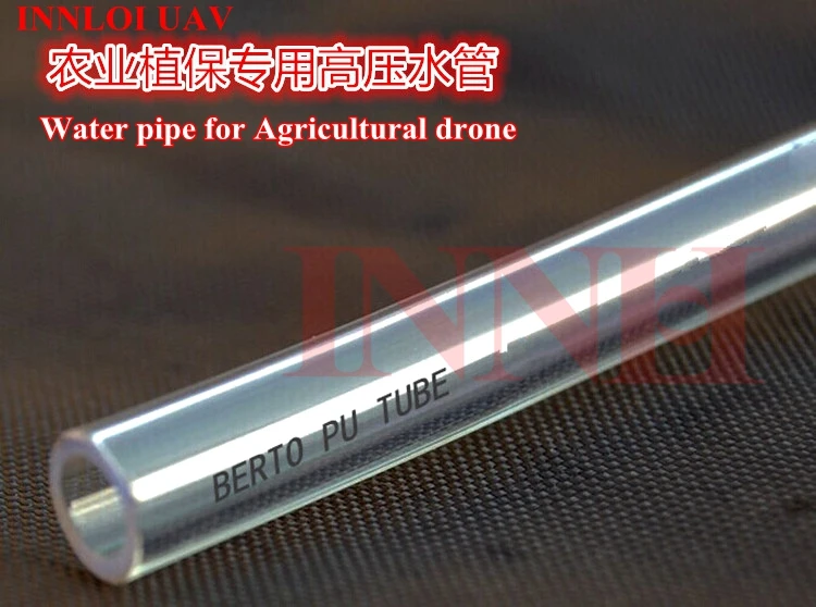 XAERO 6x4mm PVC Transparent Soft Tube for Aquarium Garden Irrigation Agriculture Drone
