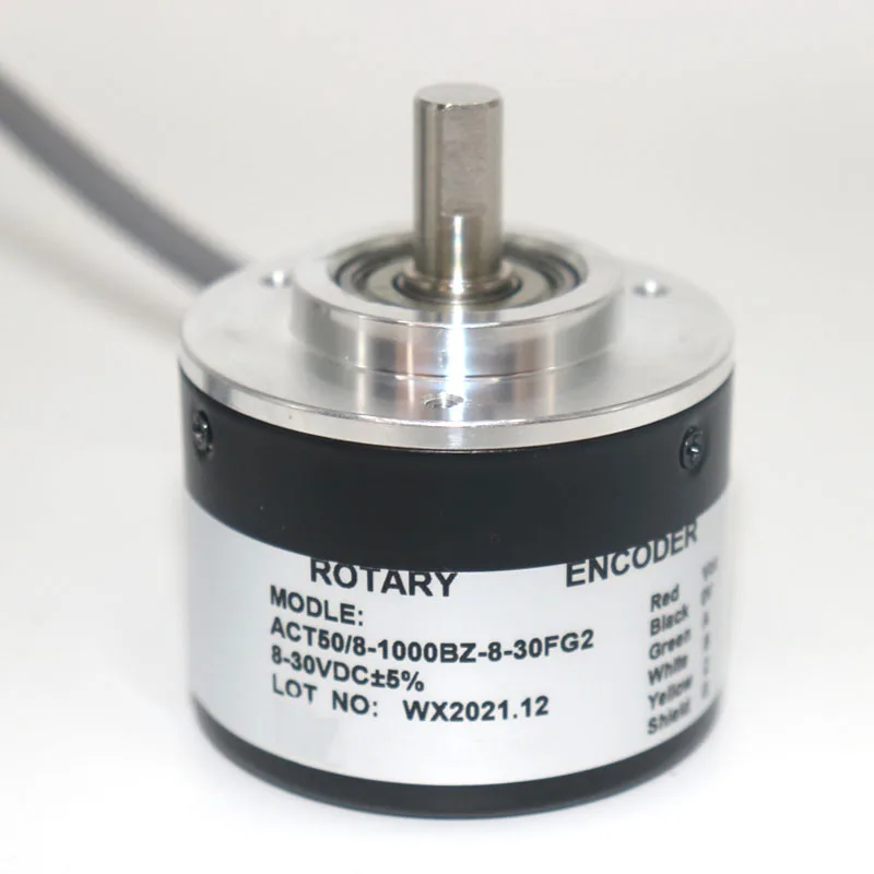 ACT50-8-1000BZ-8-30FG2 Photoelectric Rotary Encoder Pulse Optional 1000 PPR Replacement Sensor