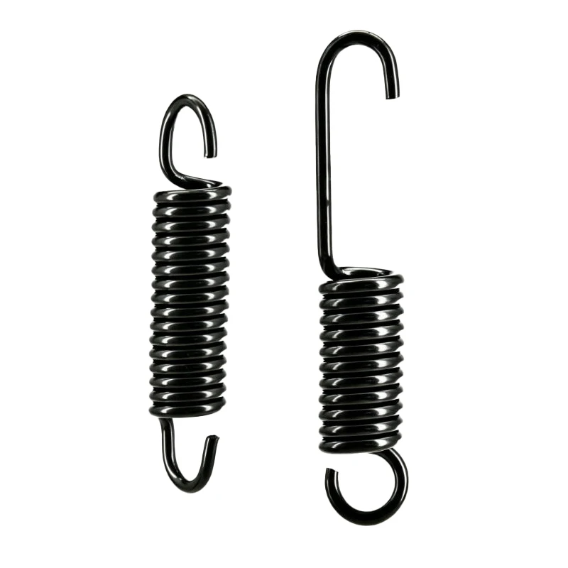 Titanium Alloy Side Brace Tension Spring Motorcycle Side Bracket Spring 85/100mm Motorcycle Modification Spring Anti-Corrosion