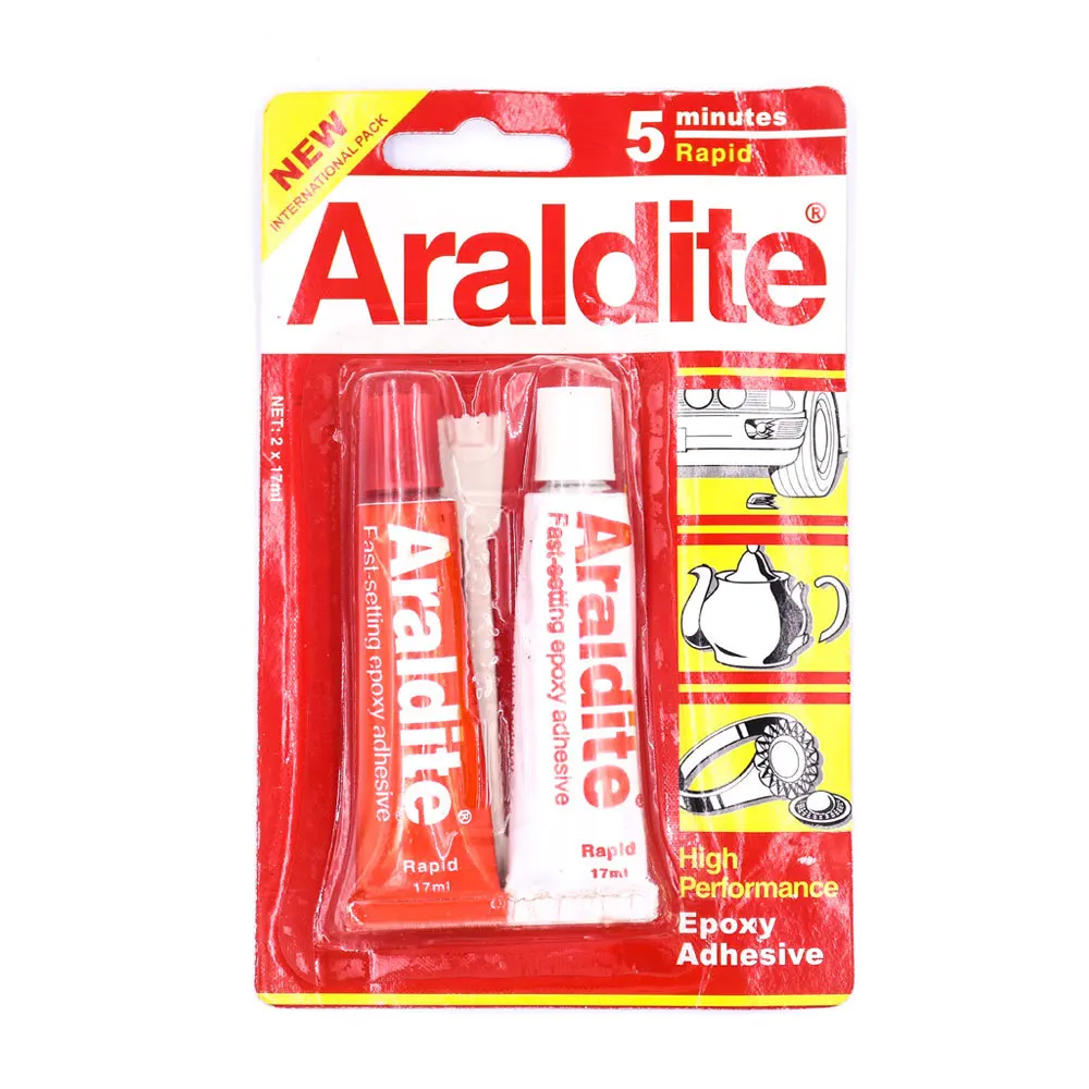 Araldite Jewelry High Performance Epoxy Adhesive Jewelry Jade Plastic 5 Minutes Repair Glue Araldite AB Epoxy Adhesive Glue