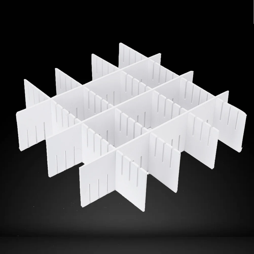 

5 Pcs Drawer Divider Dividers Organizer for Underwear Storage Vanity Organizers and Lingerie Grid Decorate