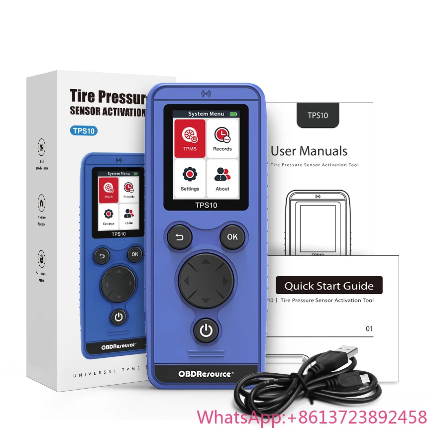

ob.dresource TPS10 Universal Comprehensive Tire Pressure Reset mon,itor TPMS Reset Tool Learning Device EL50448 for Cars
