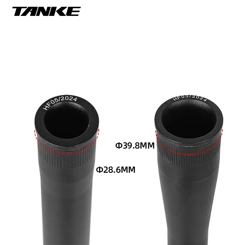 TANKE Aluminum Alloy Mountain Bicycle Front Fork Head Tube Air Front Suspension Straight Tapered standpipe Cycling Accessories