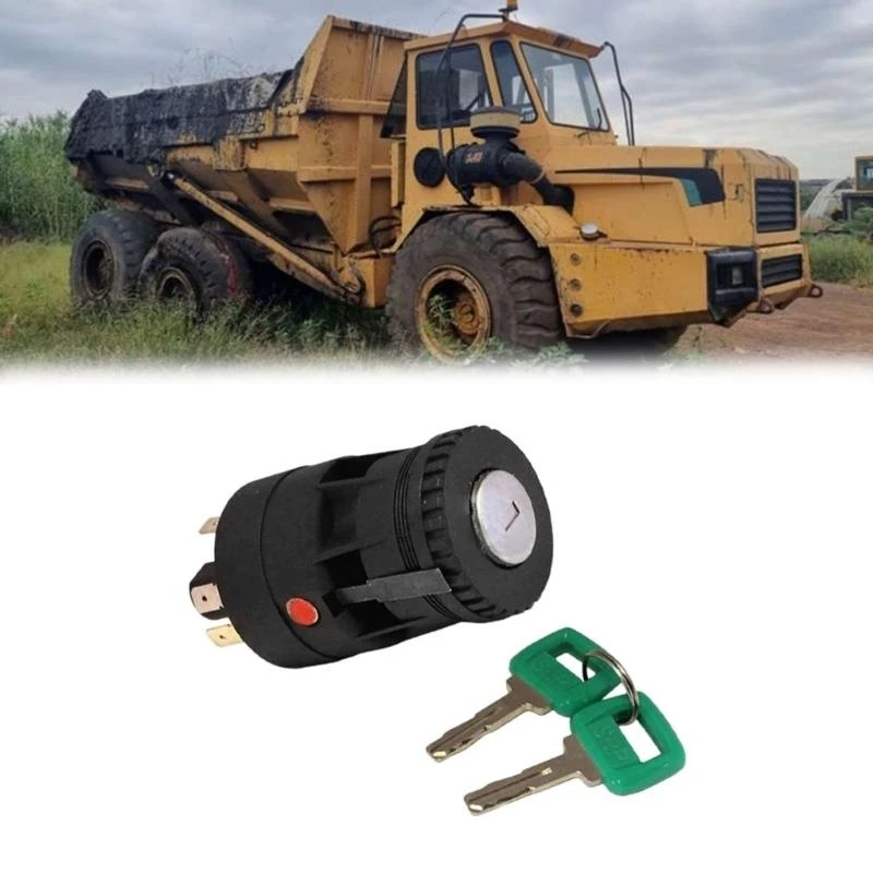 

P5ED Ignition Switch 15082295 11039211 11007281 for Truck Loader A20C A30C A25D Replacement Ignition Switch Lock