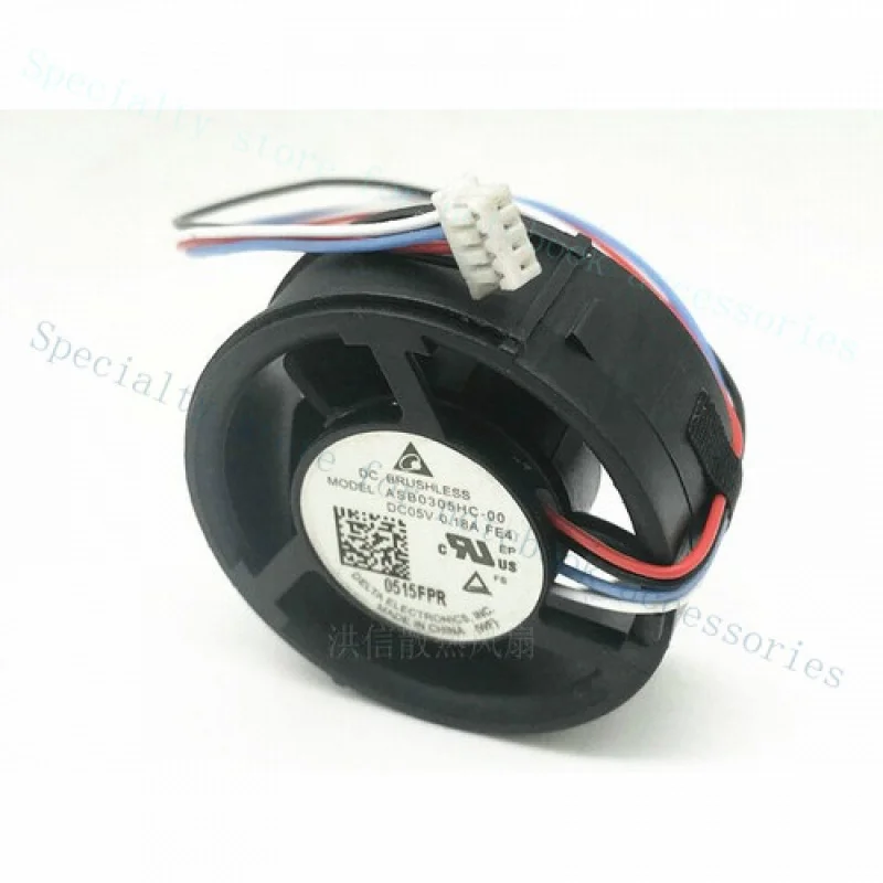 A+ 1PC DELTA 3010 ASB0305HC-00 DC05V 0.18A four-wire full-circle cooling fan