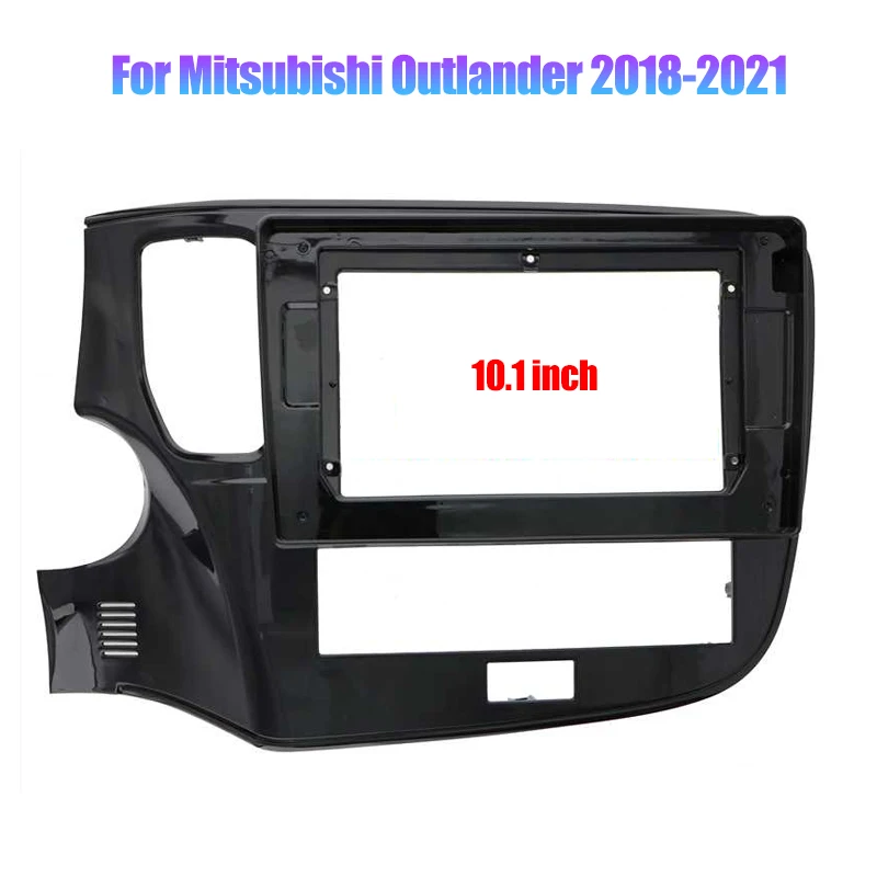 9/10.1 inch 2 Din Car Stereo Radio Fascia Panel For Mitsubishi Outlander 2012-2020 2021 Audio Frame Cover Trim Kit Face Bezel